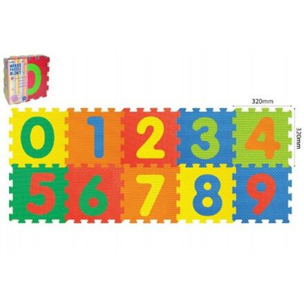 Wiky puzzle Číslice 10 ks