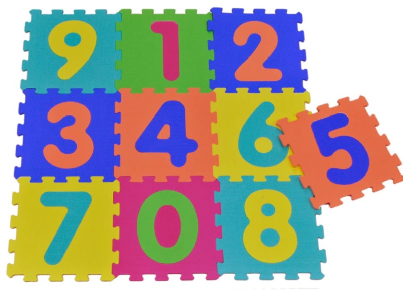 Wiky puzzle Číslice 10 ks