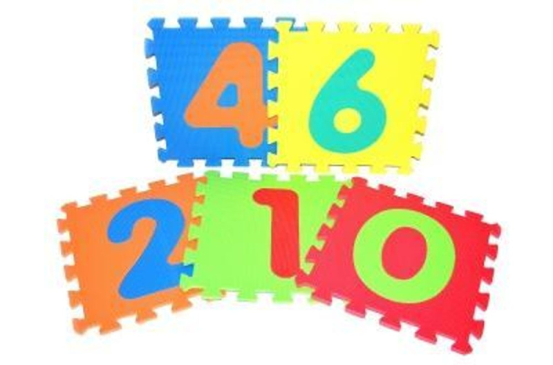 Wiky puzzle Číslice 10 ks