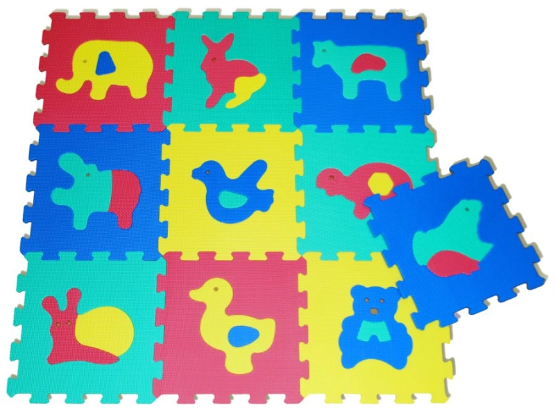 Wiky 186211 puzzle Zvířata 30x30cm 10 ks