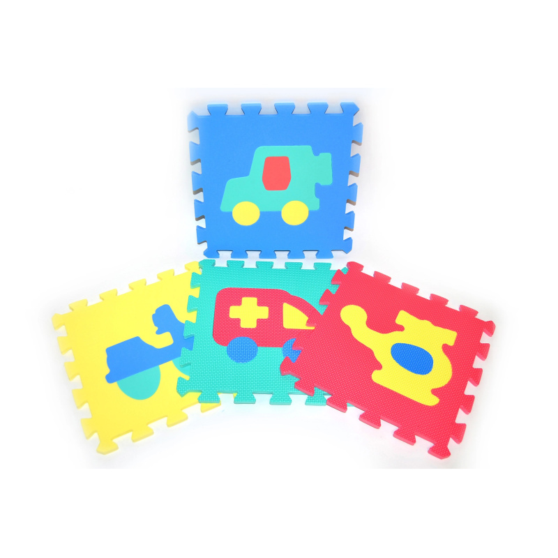 Wiky puzzle Dopravní prostředky 30x30cm 10 ks