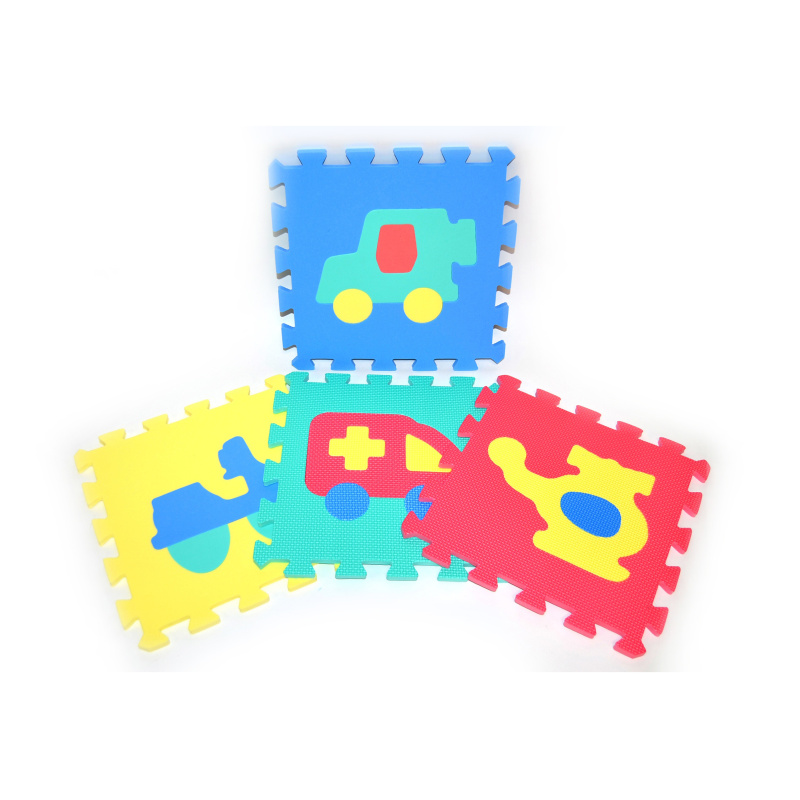 Wiky puzzle Dopravní prostředky 30x30cm 10 ks