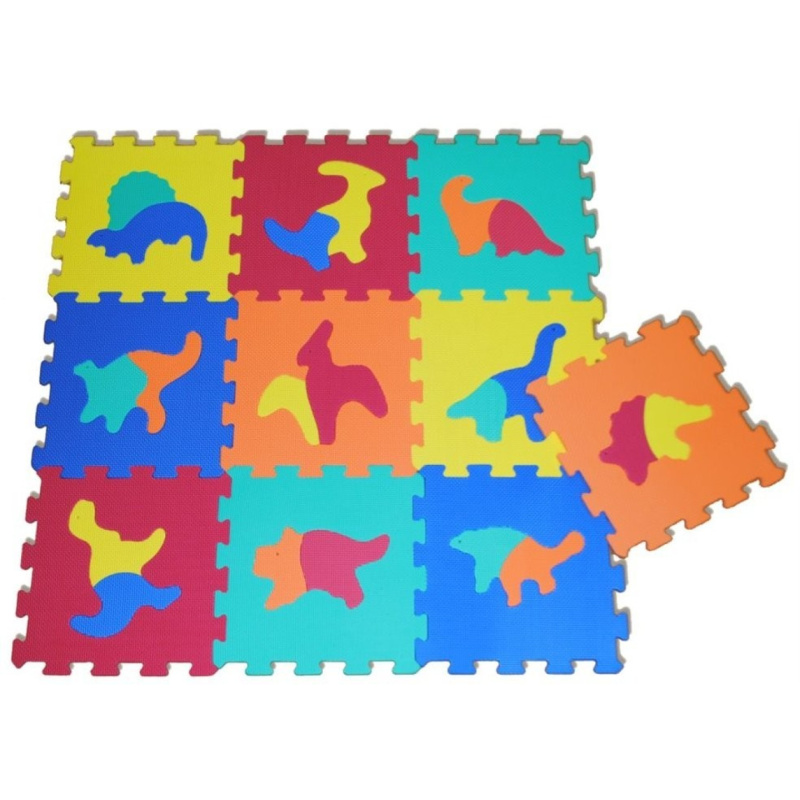 Wiky puzzle Dinosauři 30x30cm 10 ks