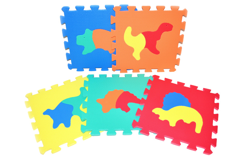 Wiky puzzle Dinosauři 30x30cm 10 ks