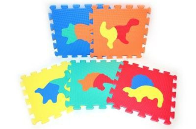 Wiky puzzle Dinosauři 30x30cm 10 ks