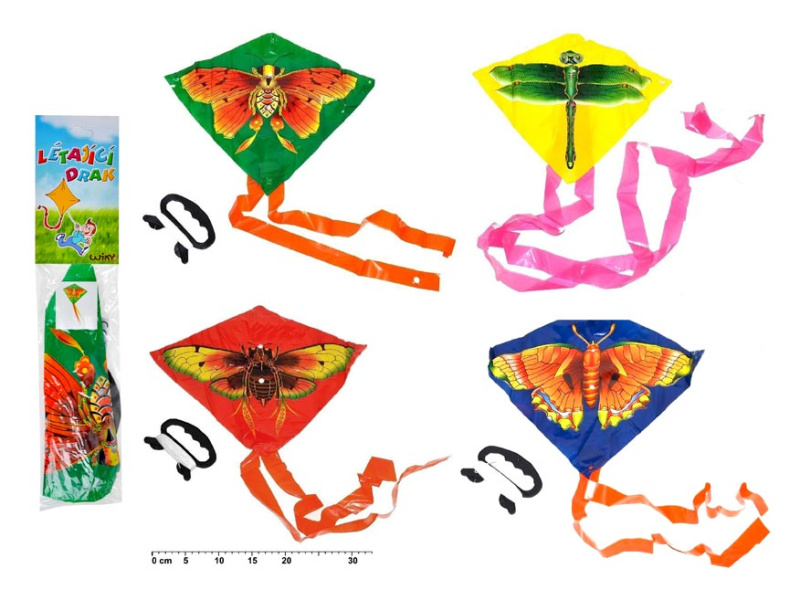 Wiky Drak 4 druhy 27 x 33 cm