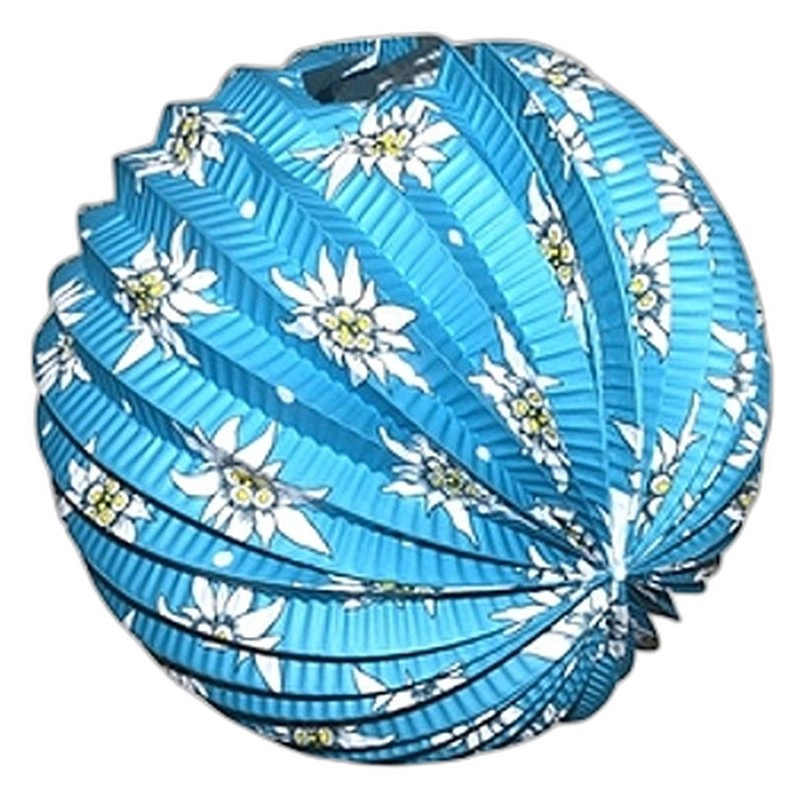 Papírový lampion koule 25 cm - 1 kus