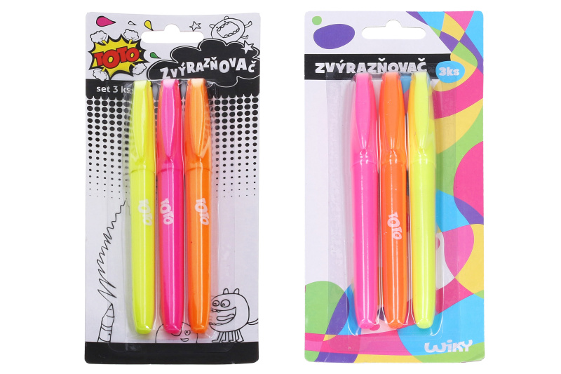 Maped Fluo Peps Duo Pastel sada 3 ks 34128