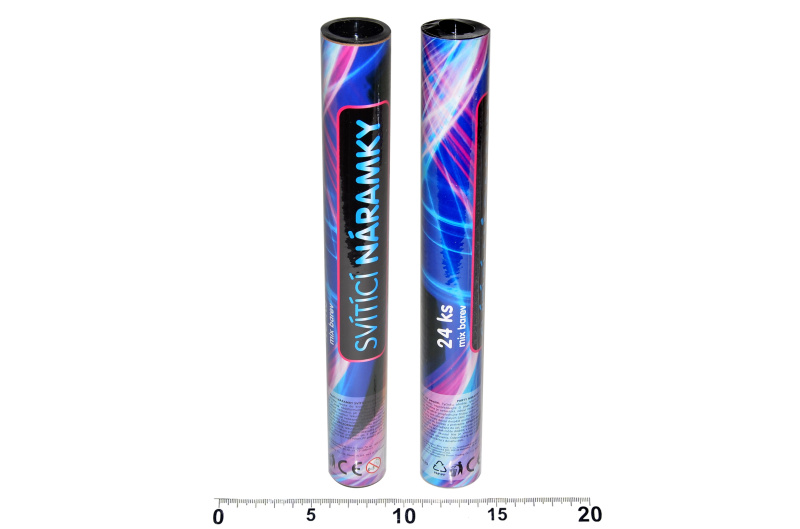 Lightstick Náramky svítící 24 ks