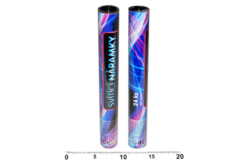 Lightstick Náramky svítící 24 ks