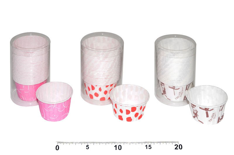 Wiky Košíčky pevné barevné 4,8cm v.3,5cm 25ks