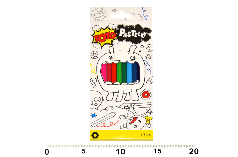 Wiky Pastelky dřevěné 12 ks