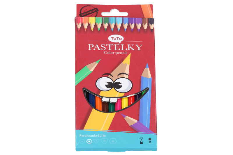 Wiky Pastelky dřevěné 12 ks