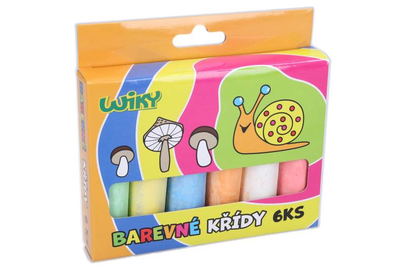 Wiky Křídy chodníkové‚ 6 kusy