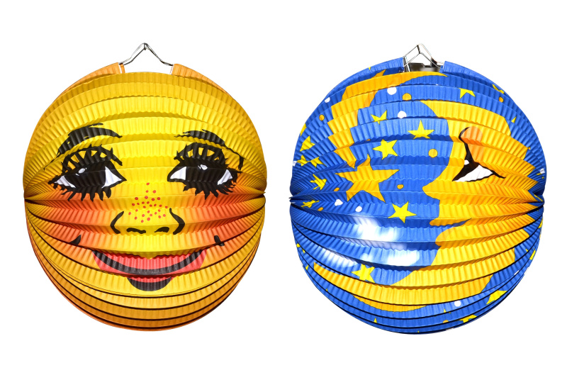 Wiky Lampion koule měsíc 25cm
