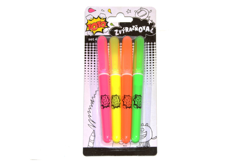 Maped Fluo Peps Max 4 ks