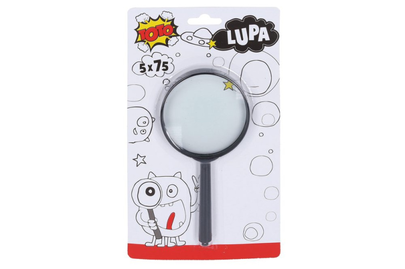 Verk 09034 Čtenářská lupa 75 mm, zvětšení 3 x