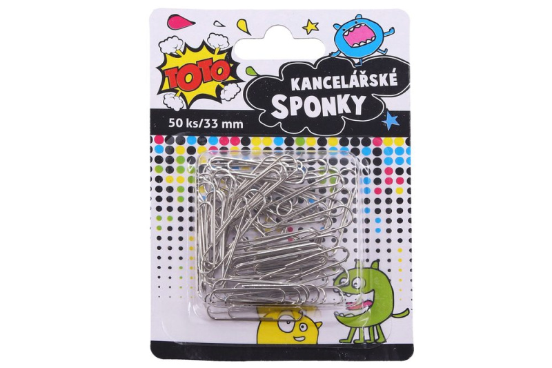 TOTO Sponka kancelářská 50 ks 33 mm