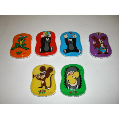 Wiky polštářek pískací Krtek červený