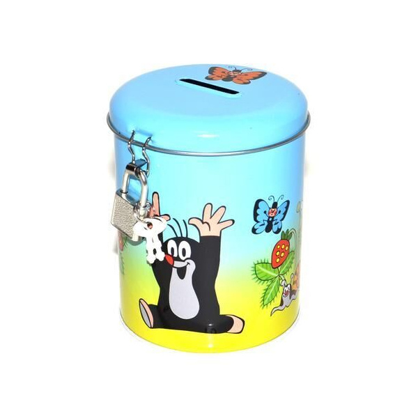 Wiky Pokladnička plechová KRTEK