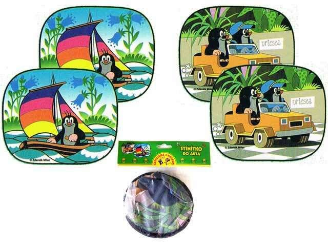 Wiky Stínítko do auta 2 x Krtek