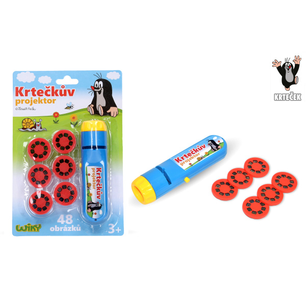Wiky Projektor Krtek 48 snímků