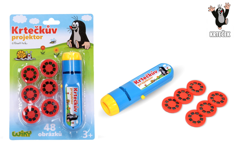Wiky Projektor Krtek 48 snímků