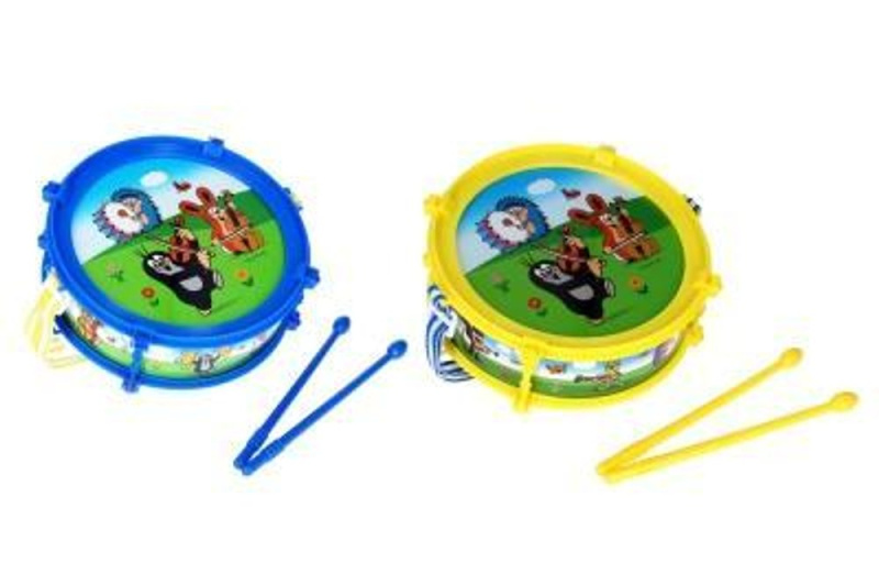 Buben KRTEK 20 cm, 2 ast - 2 barvy