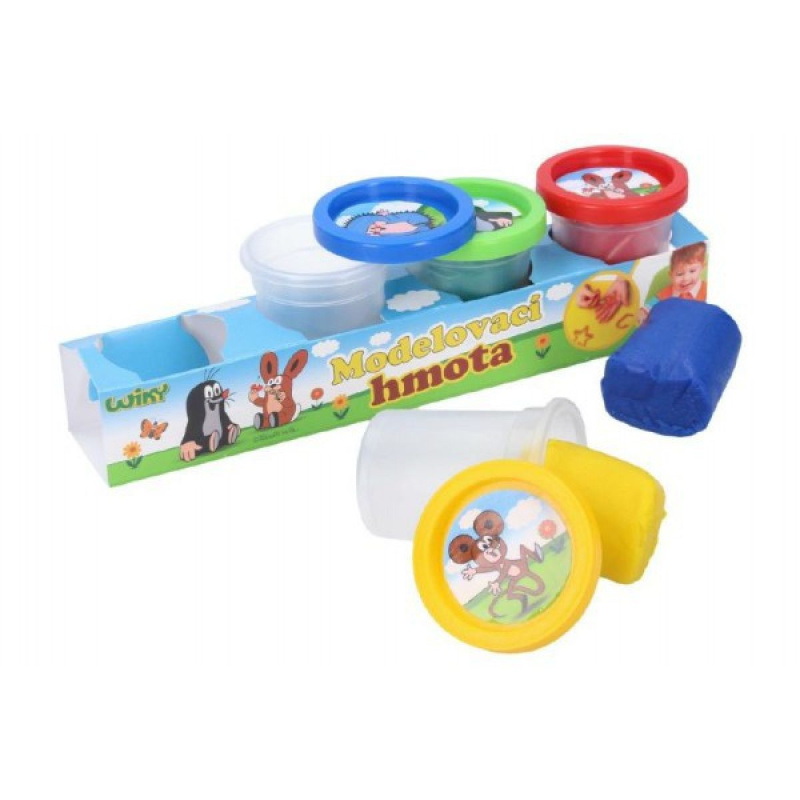 Modelína Doh Krtek 4x50 g