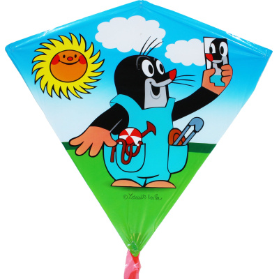 Wiky Drak Krtek na bruslích 68 x 73 cm