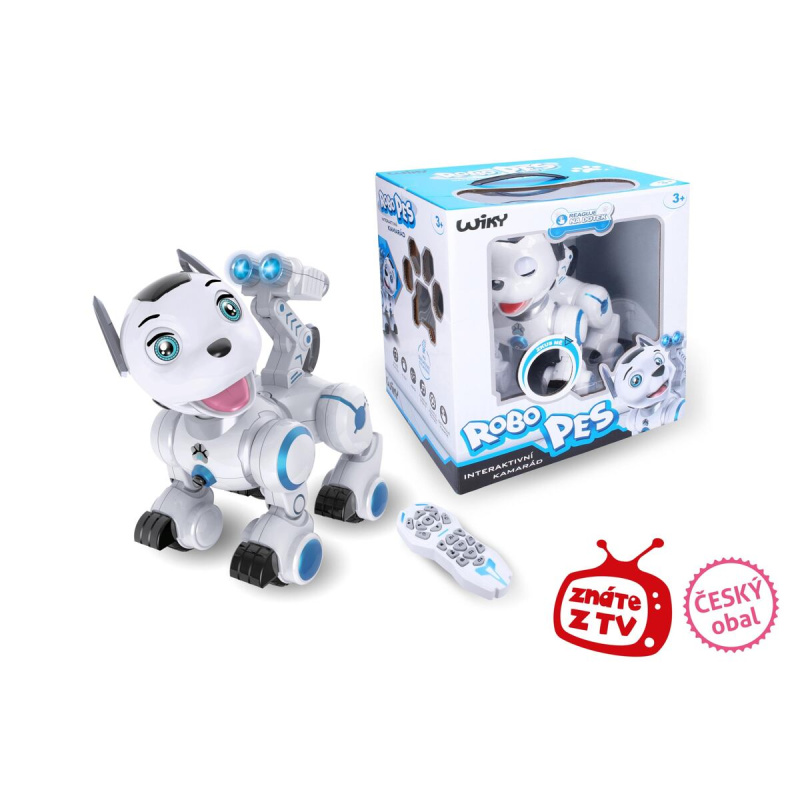 Wiky Robo-pes RC pes na dálkové ovládání 23 cm