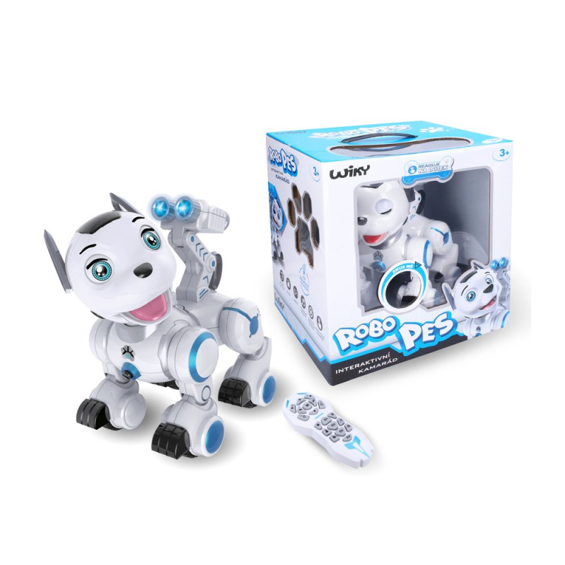 Wiky Robo-pes RC pes na dálkové ovládání 23 cm