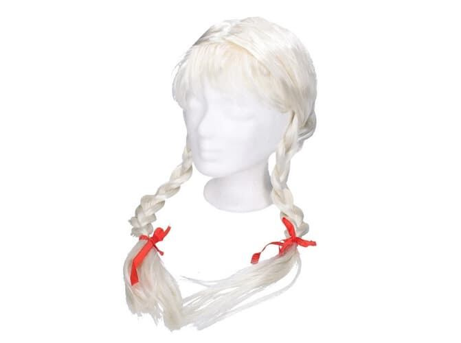 Paruka blond s copánky