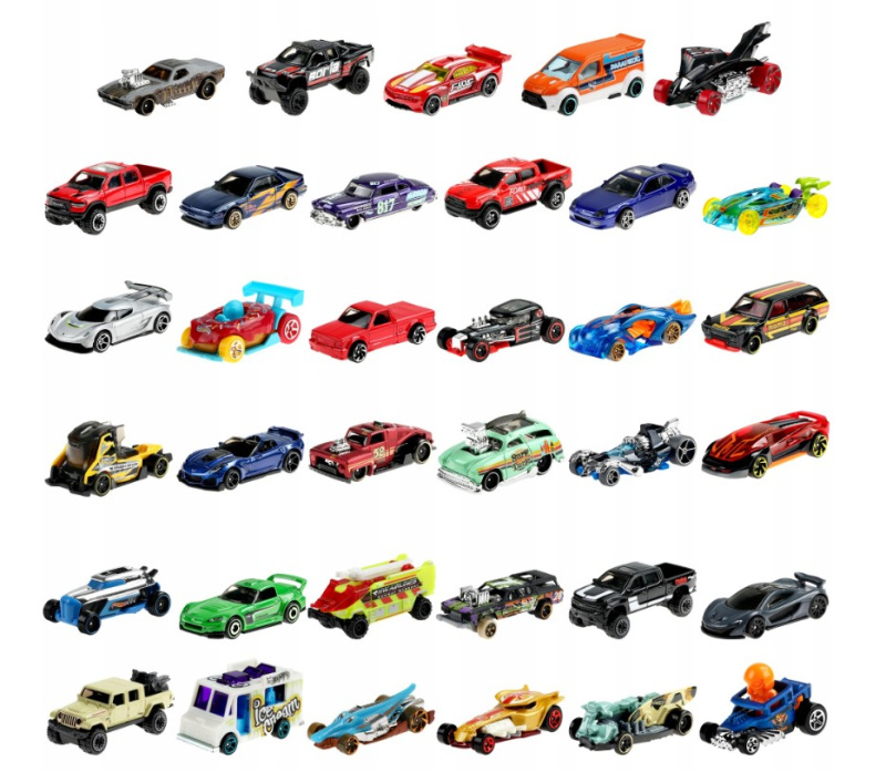 HOT WHEELS Angličák, různé druhy