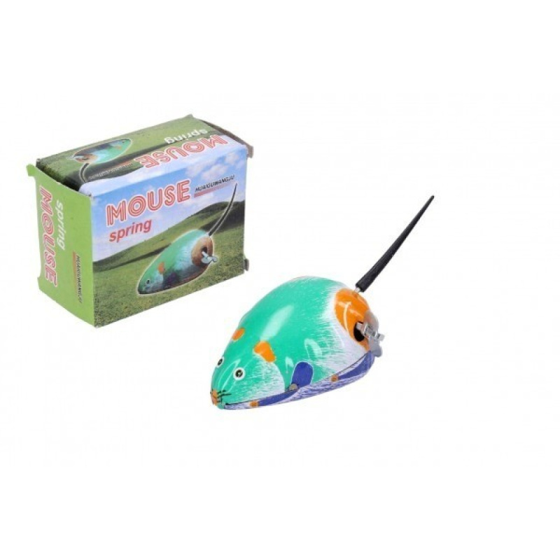 Wiky Myš natahovací kovová 7x5 cm 5x7x3,5cm