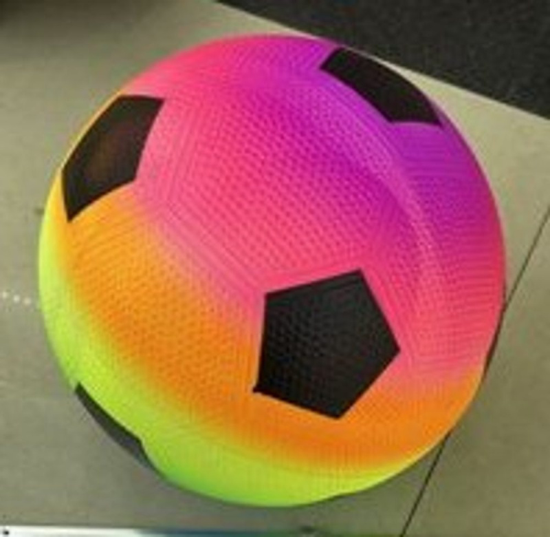 Míč gumový fotbalový 22 cm