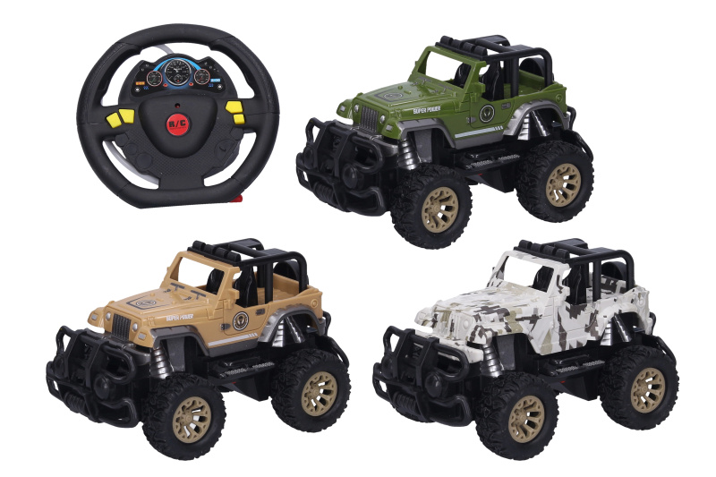 Mikro trading RC auto terénní 23 cm zelená