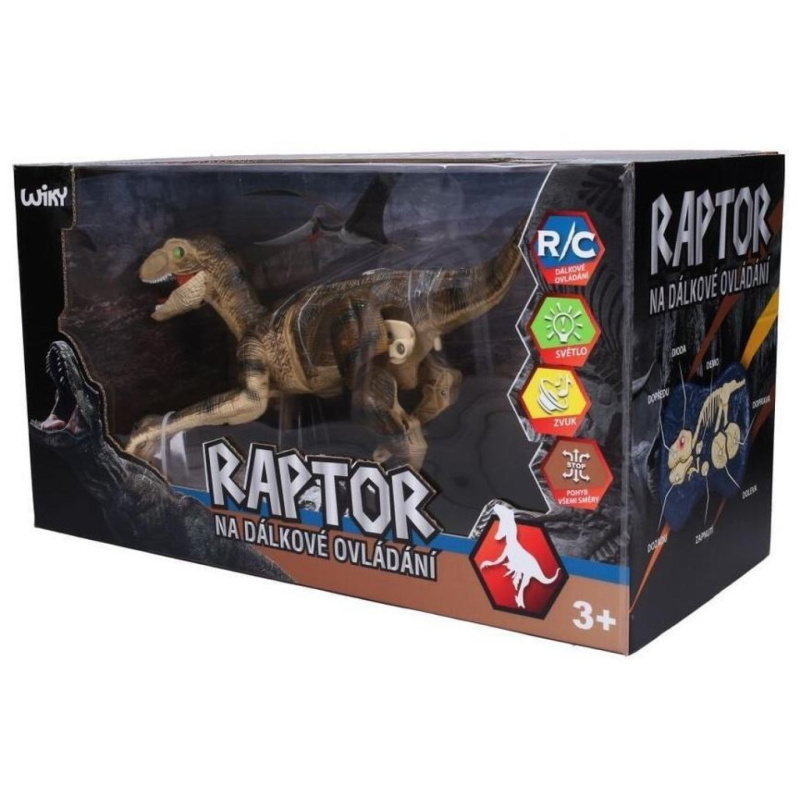 Wiky Raptor RC na dálkové ovládání hnědý 45 cm