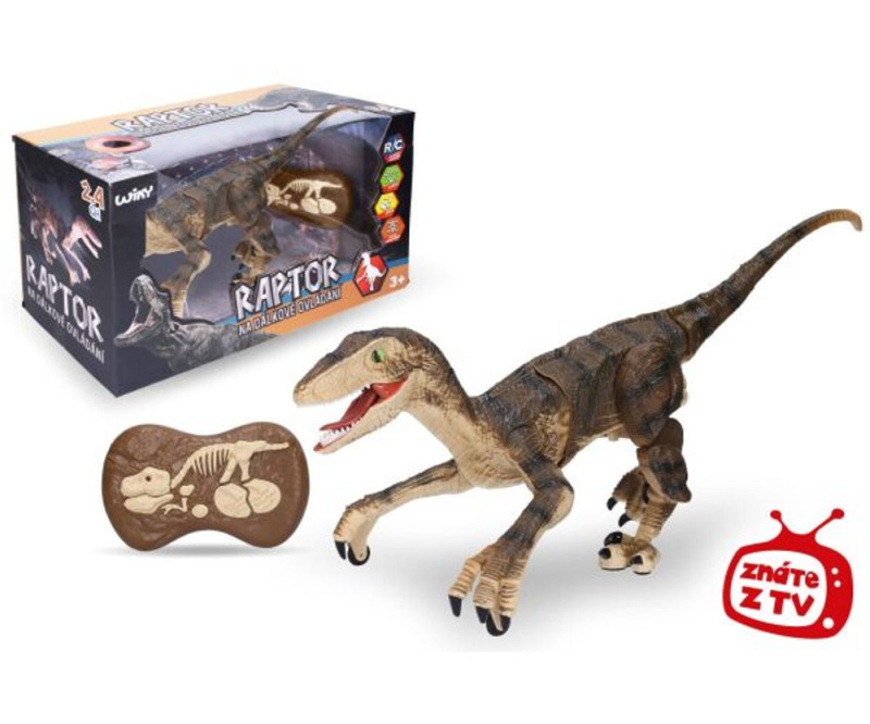 Wiky Raptor RC na dálkové ovládání hnědý 45 cm