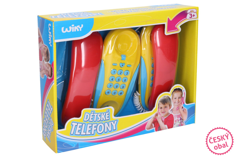 Wiky drátové telefony