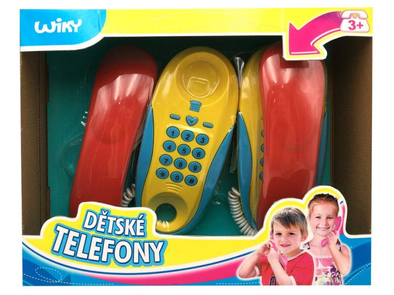 Wiky drátové telefony