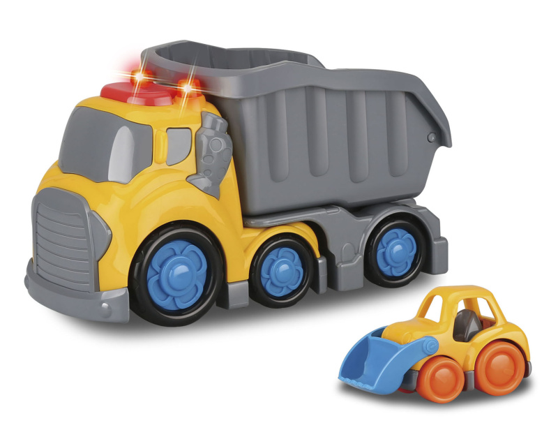 Wiky Vehicles Kiddy Auto sklápěcí s efekty 19,5 cm buldozer 8 cm