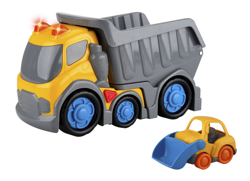 Wiky Vehicles Kiddy Auto sklápěcí s efekty 31 cm buldozer 13,5 cm