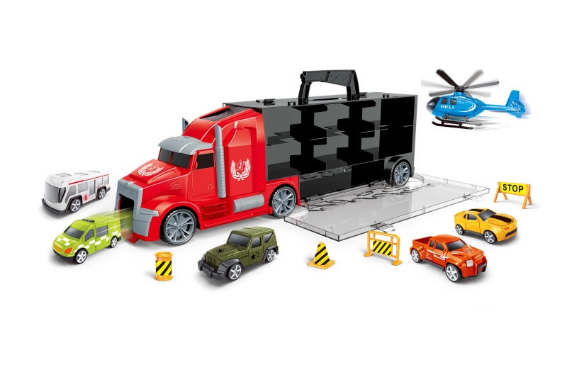Wiky Vehicles Tahač s auty 42 cm