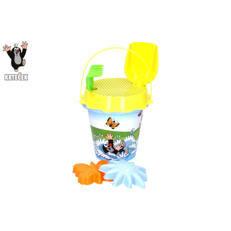 Písek sada Krtek 1,5 L modrá