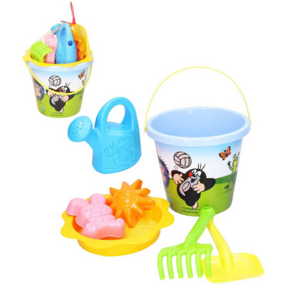 Wiky Písek sada Krtek 1,5 L modrá