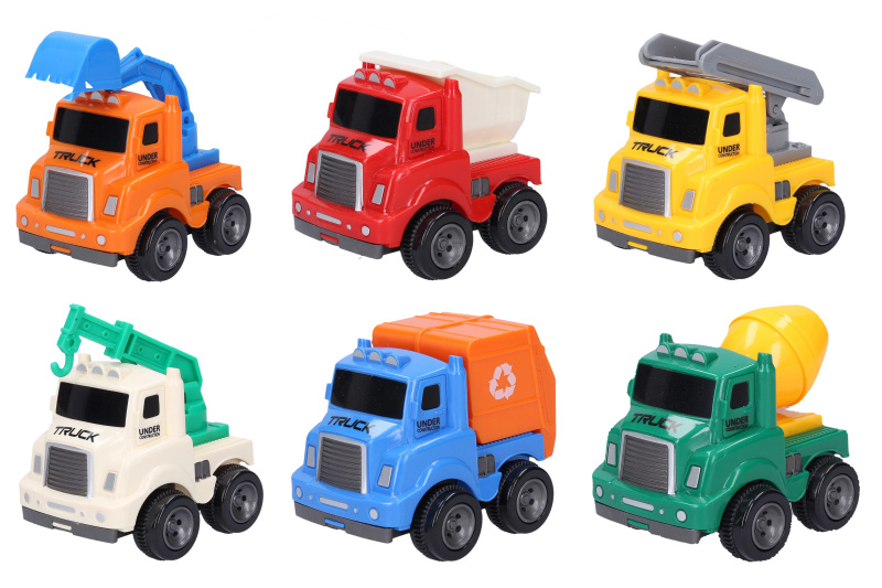 Wiky Vehicles Dopravní prostředky 5 ks 9 cm