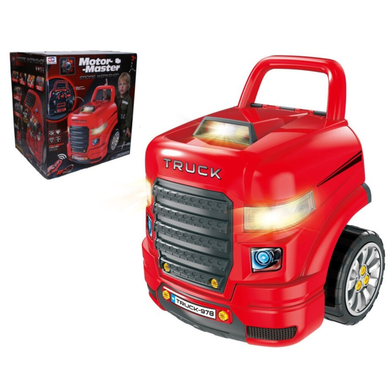 Motor šroubovací RC nad dálkové ovládání 40x39x47 cm - kamion