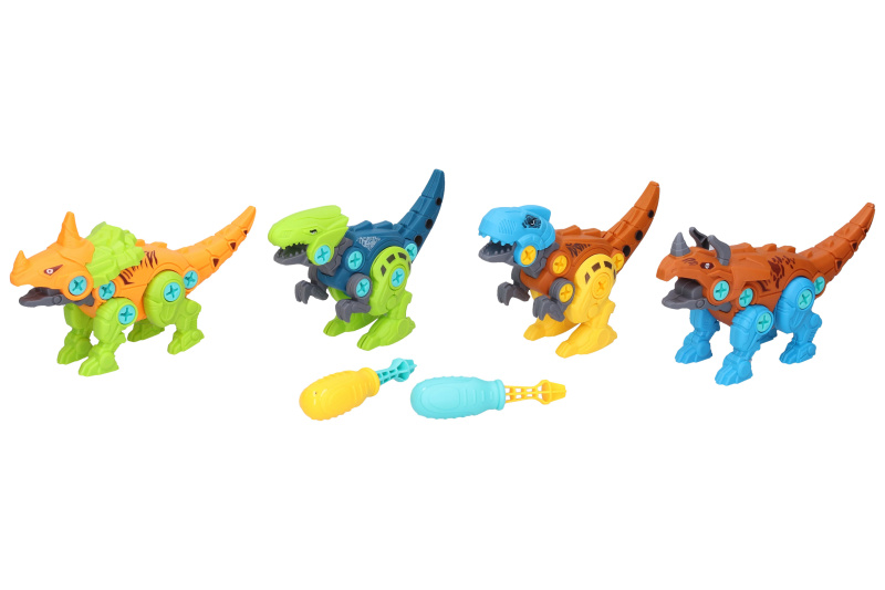 Dinosaurus montovací set 4 ks 18 cm