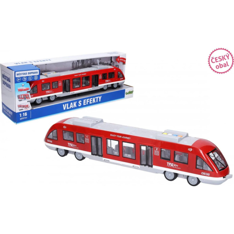 RC Vlak metro set s dráhou a doplňky na vysílačku na baterie Světlo Zvuk DS49418481